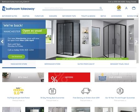 website thubmnail of Bathroomtakeaway.co.uk