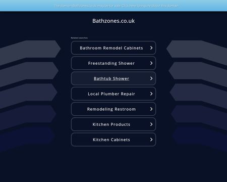 website thubmnail of Bathzones.co.uk