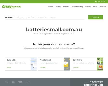 website thubmnail of BatteriesMall