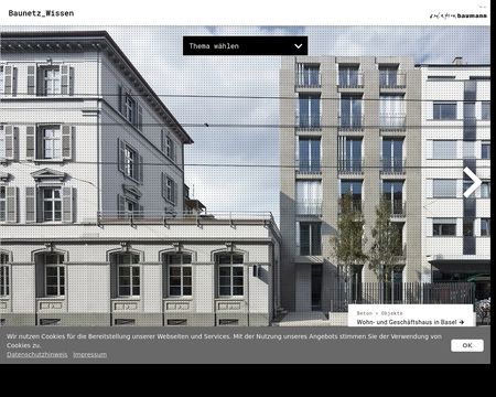 website thubmnail of Baunetzwissen.de