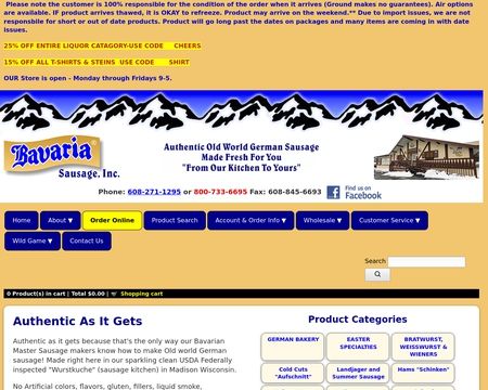 Bavaria Sausage Inc.