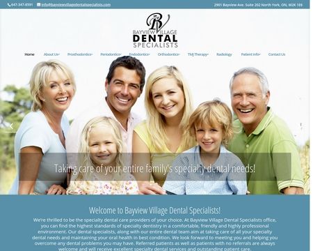 website thubmnail of Bayviewvillagedentalspecialists