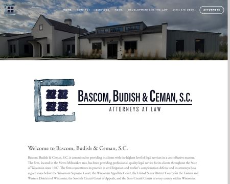 website thubmnail of Bascom, Budish & Ceman, S.C.
