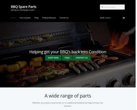 website thubmnail of BBQ Spare Parts