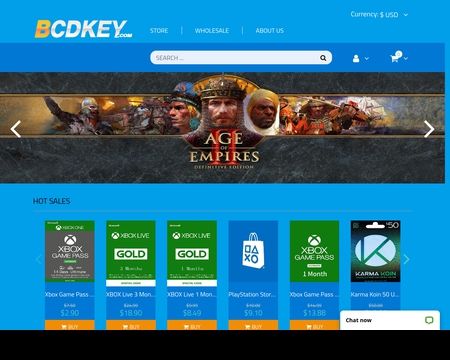 website thubmnail of Bcdkey