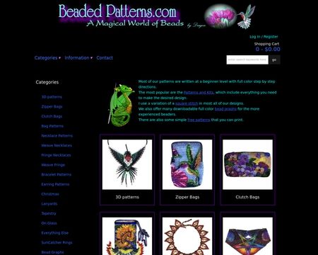 website thubmnail of BeadedPatterns