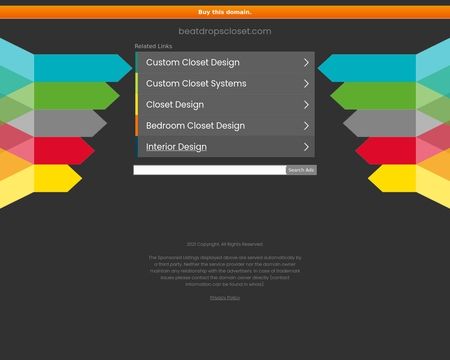 website thubmnail of Beatdropscloset