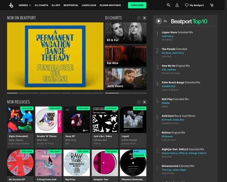 website thubmnail of Beatport