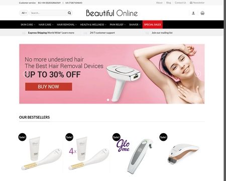 website thubmnail of Beautiful Online