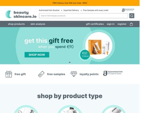 website thubmnail of Dermalogica