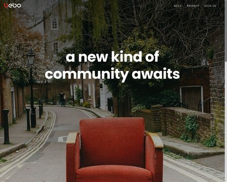 website thubmnail of Bebo