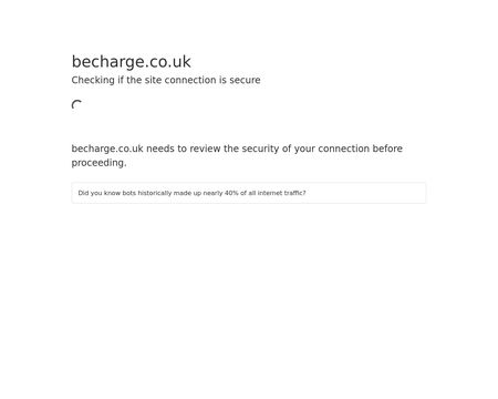 website thubmnail of Becharge.co.uk