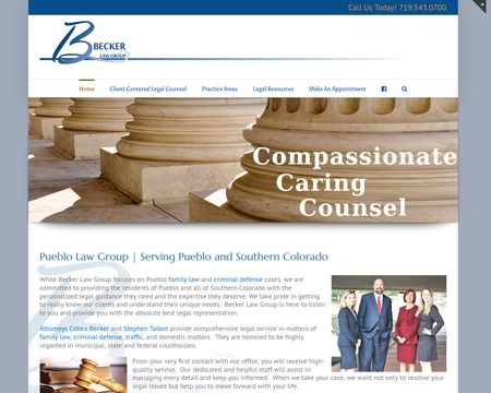 website thubmnail of Beckerlawgroup.net