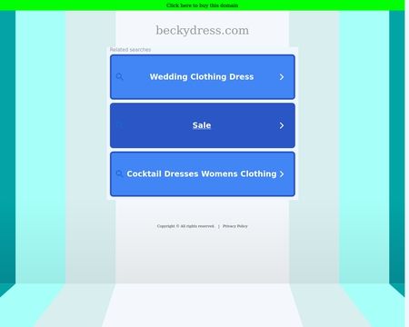 website thubmnail of BeckyDress
