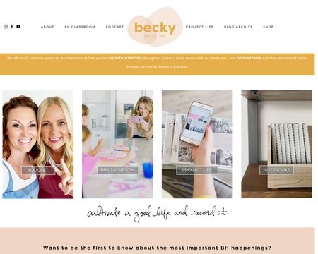 website thubmnail of Becky Higgins