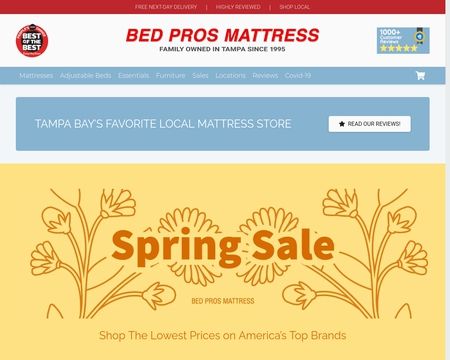 website thubmnail of Bed Pros Matress