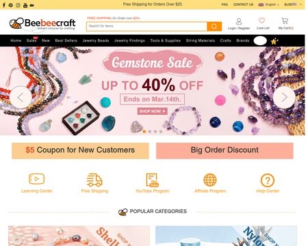 website thubmnail of Beebeecraft