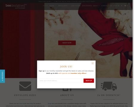 website thubmnail of beedezigned