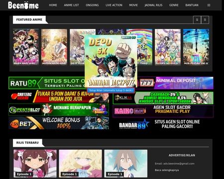 website thubmnail of Beenime.one