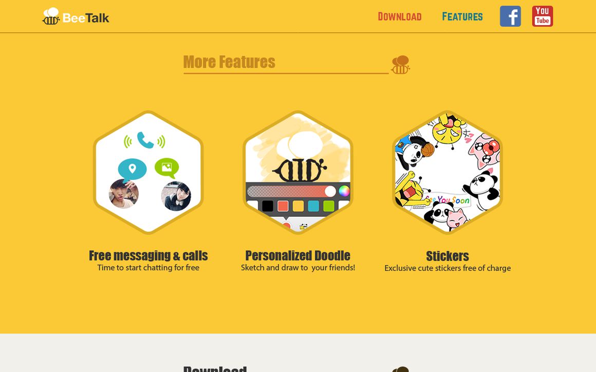 website thubmnail of BeeTalk