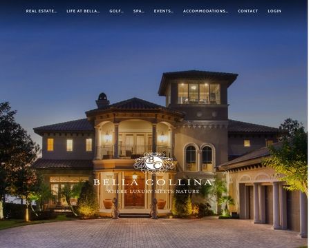 website thubmnail of Bella Collina
