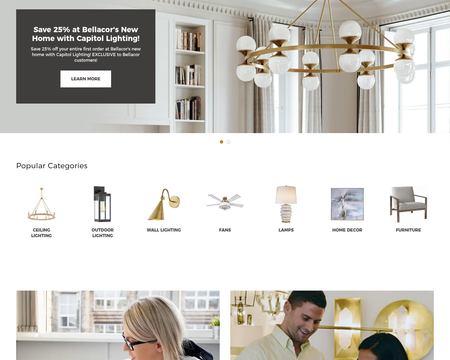 website thubmnail of Bellacor