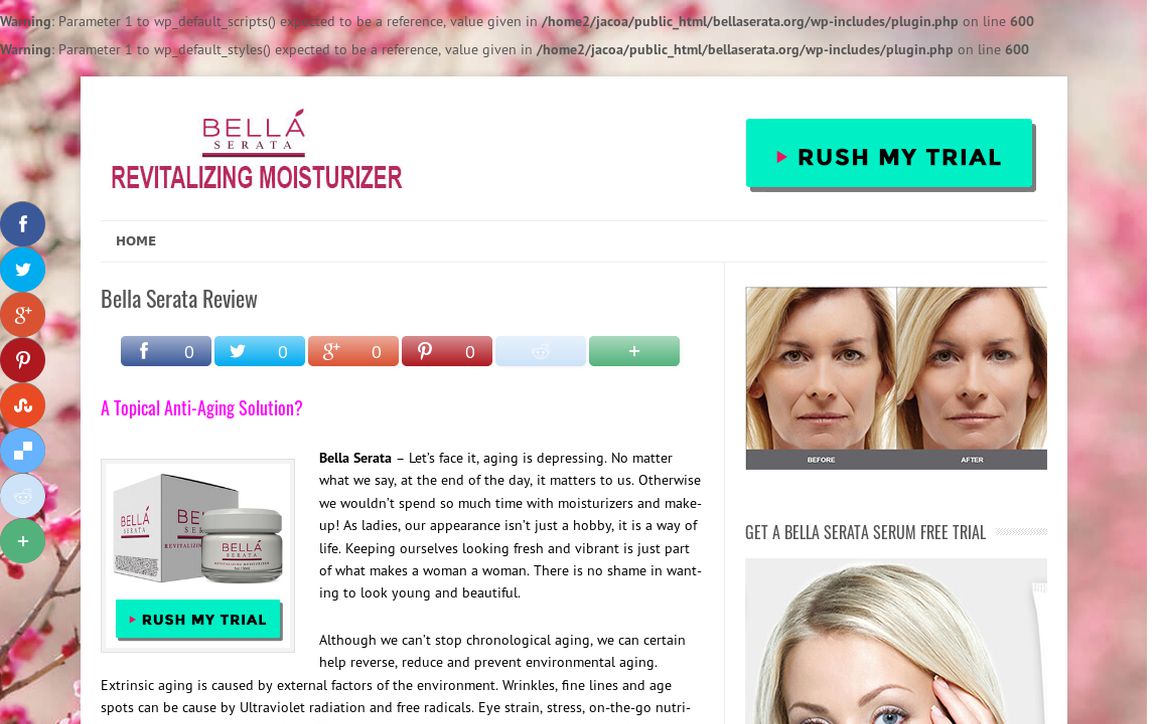 website thubmnail of Bella Serata