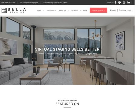 website thubmnail of Bellastaging.ca