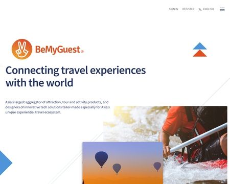 website thubmnail of BeMyGuest
