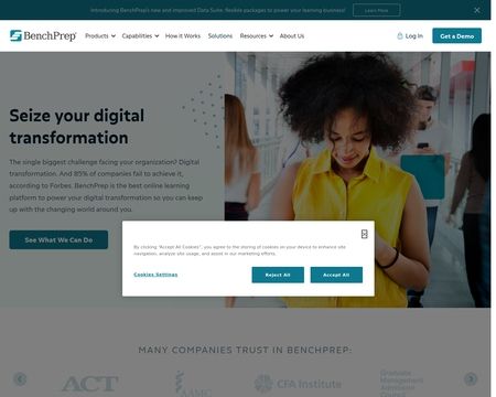 website thubmnail of BenchPrep