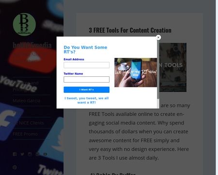website thubmnail of beNICEmedia