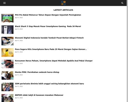website thubmnail of Berita.idntron