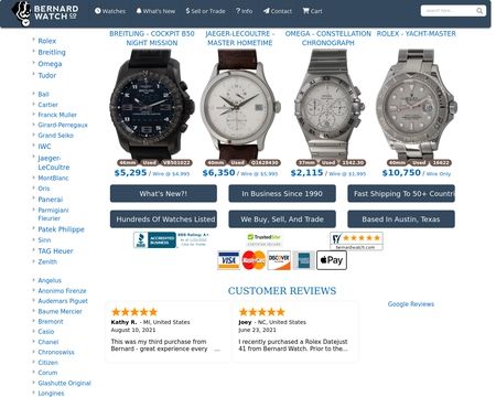website thubmnail of Bernard Watch