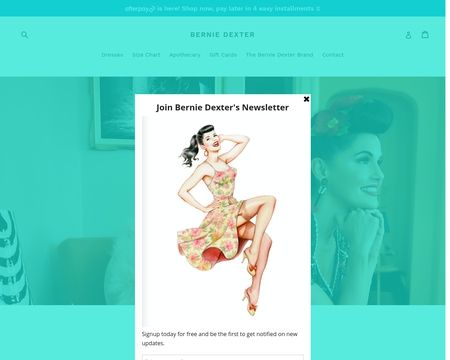 website thubmnail of Bernie Dexter