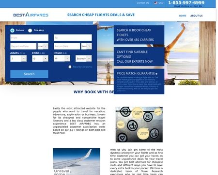 website thubmnail of Best Airfares