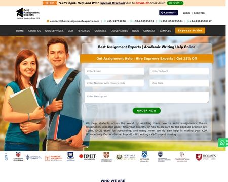 website thubmnail of Best Assignment Experts