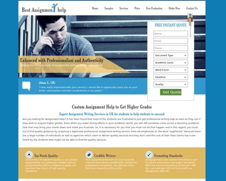website thubmnail of Best Assignment Help