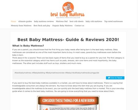 Best Baby Mattress