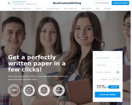 website thubmnail of BestCustomWriting