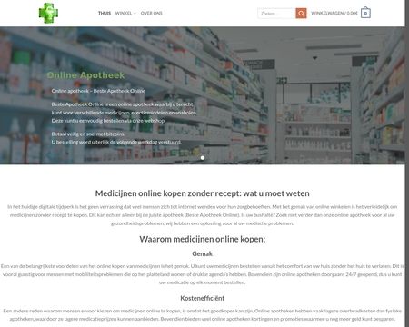 website thubmnail of Besteapotheekonline