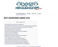 Thumbnail of Best Headphones