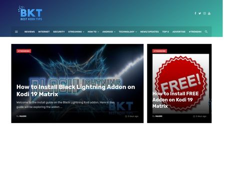 website thubmnail of Best Kodi Tips