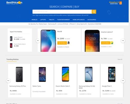 website thubmnail of BestPriceOn