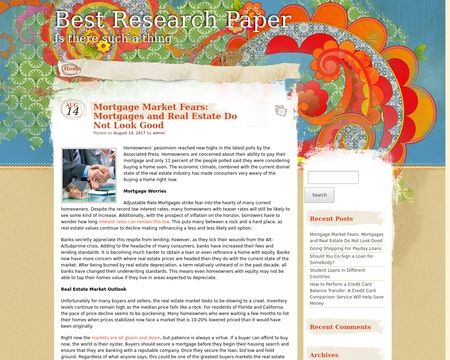 website thubmnail of Best Research Paper