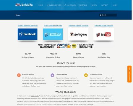 website thubmnail of Best Social Plan
