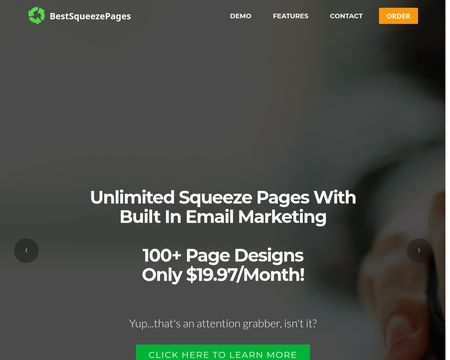 website thubmnail of BestSqueezePages