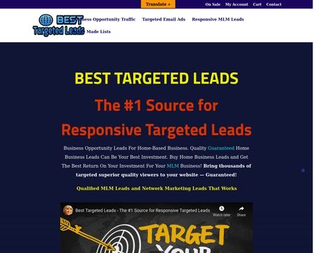 website thubmnail of Besttargetedleads