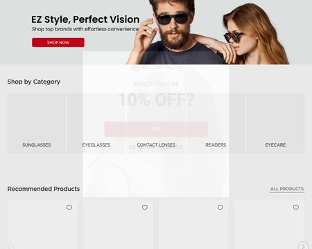 website thubmnail of Better Eyewear