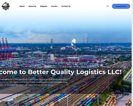website thubmnail of Betterqualitylogistics