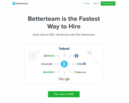 website thubmnail of Betterteam